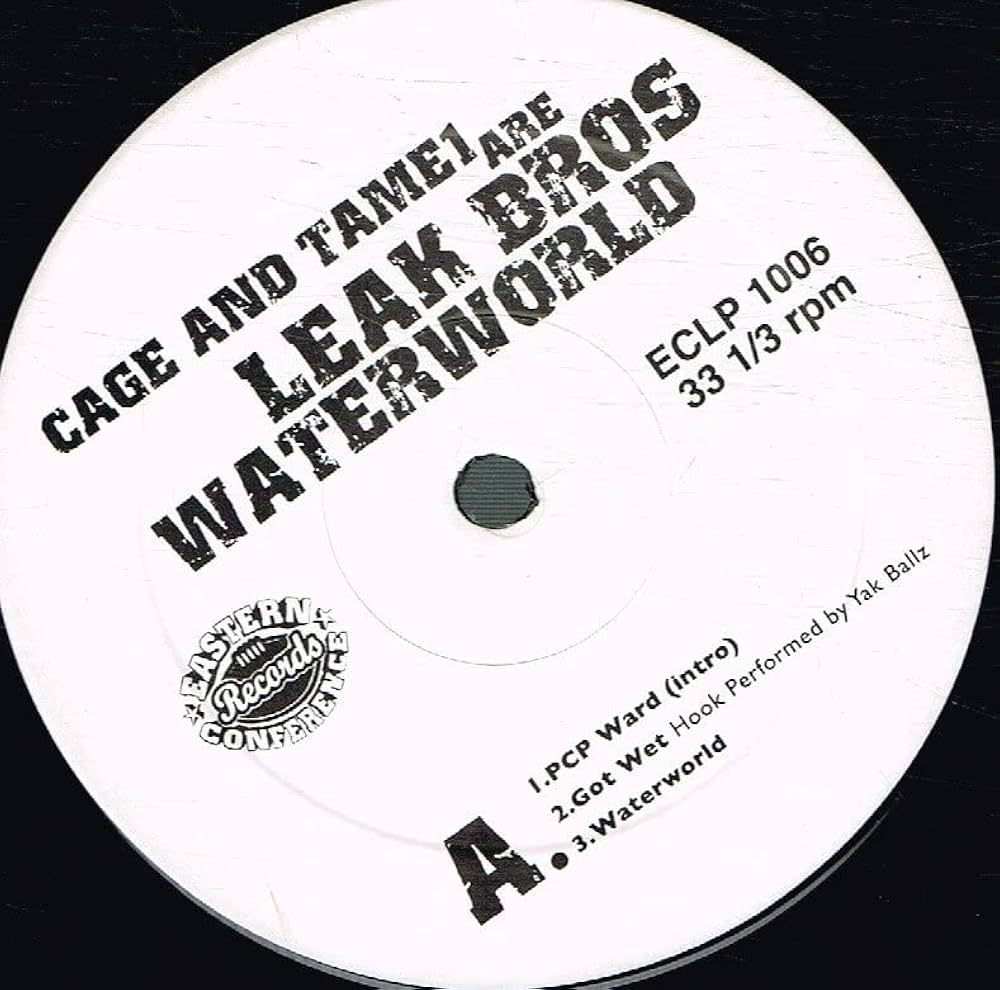 Cage & Tame1 Leak Bros – Waterworld 2LP CAGE & TAME ONE ARE LEAK BROS. - Waterworld (Reissue) - 2LP